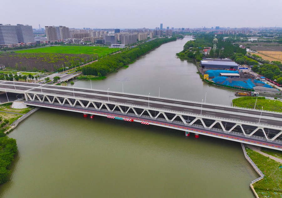 青浦大道部分通車.jpg